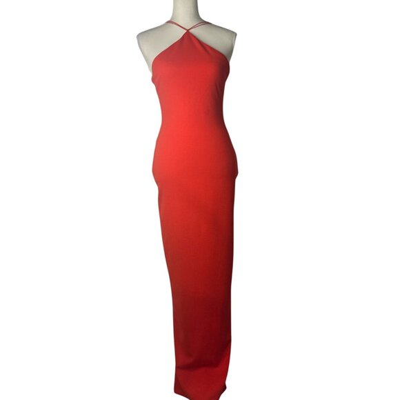 Nookie Trinity Gown in Cherry Medium New Womens Long Maxi Dress - Picture 4 of 12